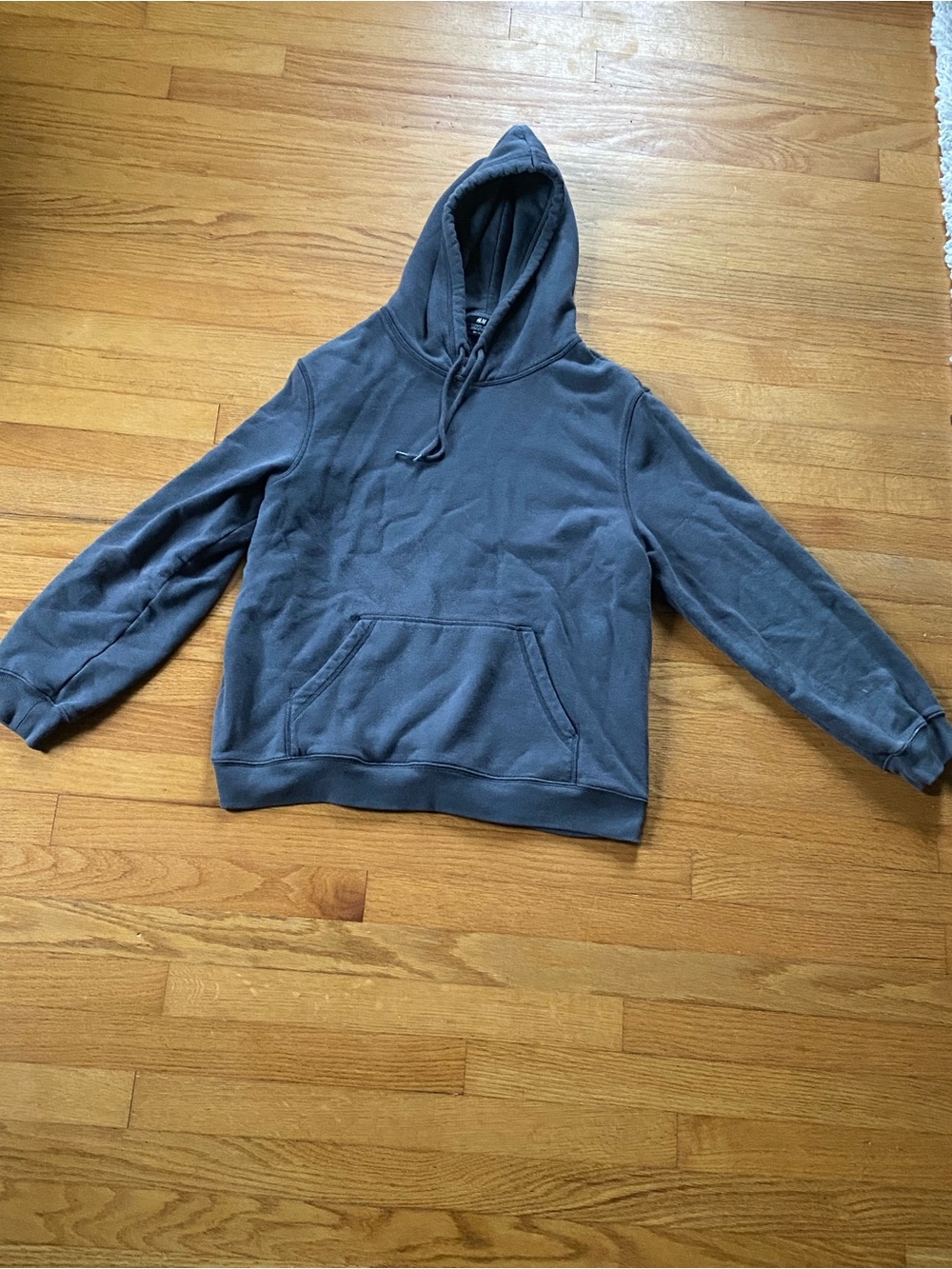 Hooded Pullover Sweatshirt - Slate Gray